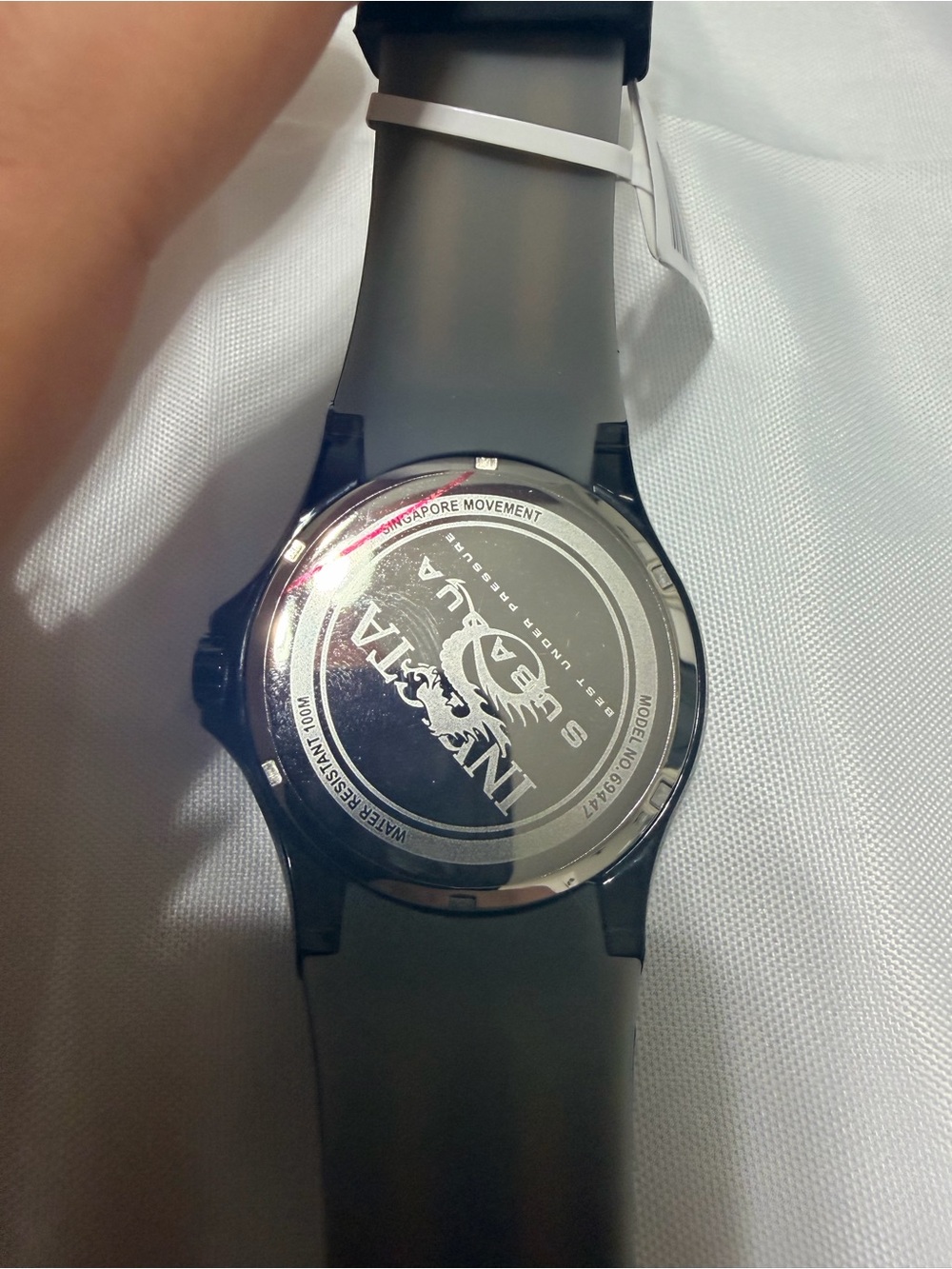 Invicta Subaqua Chromamode Black and White Silicone Sport Watch 44mm - Picture 7 of 9